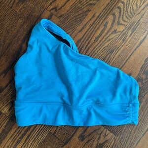 Asymmetrical one shoulder sports bra Athleta